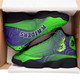 Canberra Raiders High Top Basketball Shoes J 13 - Canberra Raiders Gradient Style High Top Sneakers J 13