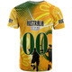 Australia National Rugby Sevens Team T-Shirt - Custom Autralia 7s Team Rugby Championship with Aboriginal Player And Number T-Shirt