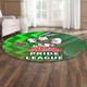 South Sydney Rabbitohs Round Rug - South Sydney Rabbitohs Pride Of Aboriginal Inspired Round Rug