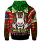 South Sydney Rabbitohs Hoodie - South Sydney Rabbitohs Remembrance Day And Poppies Hoodie