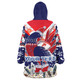 Sydney Christmas Snug Hoodie - Custom Merry Christmas Sydney Indigenous Oodie Blanket