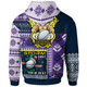 Melbourne Storm Hoodie - Custom Christmas Snowflakes Melbourne Storm Mascot Hoodie