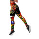 Australia Leggings - Aboriginal Inspired Sorry Day Dot Painting Style