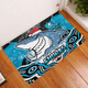 Cronulla Christmas Door Mat - Custom Christmas Super Cronulla Indigenous Patterns