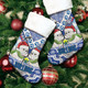 Canterbury-Bankstown Christmas Stocking - Custom Personalized Merry Canterbury-Bankstown Christmas Indigenous Style