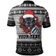Penrith Panthers Polo Shirt - Custom Penrith Panthers Mascot Knitted Christmas Patterns Polo Shirt