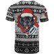 Penrith Panthers T-shirt - Custom Penrith Panthers Mascot Knitted Christmas Patterns T-shirt