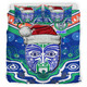 New Zealand Christmas Bedding Set - Custom Merry New Zealand Christmas Indigenous Duvet Cover