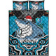 Cronulla Christmas Quilt Bed Set - Custom Christmas Super Cronulla Indigenous