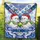 Canterbury-Bankstown Christmas Quilt - Custom Merry Canterbury-Bankstown Christmas Indigenous Quilt