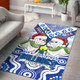 Canterbury-Bankstown Christmas Area Rug - Custom Merry Canterbury-Bankstown Christmas Indigenous Rug