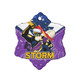 Melbourne Storm Christmas Ornaments - Melbourne Storm Thunder Man With Aboriginal Inspired Dot Painting Christmas Ornaments