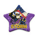 Melbourne Storm Christmas Ornaments - Melbourne Storm Thunder Man With Aboriginal Inspired Dot Painting Christmas Ornaments