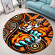 South West Sydney Custom Indigenous Round Rug - This is My Jungle Round Rug