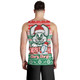 South Sydney Rabbitohs Men Tank Top - Rabbitohs Glory, Glory! Knitted Christmas Men Tank Top