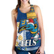 Parramatta Eels Women Racerback Tank - Parramatta Eels Mascot Knitted Christmas Patterns Women Racerback Tank