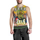 Parramatta Eels Christmas Men Tank Top - Xmas Parramatta Eels Christmas Balls, Snowflake With Aboriginal Patterns Men Tank Top