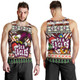 Australia Sea Eagle Christmas Men Tank Top - Xmas Sea Eagle Christmas Balls, Snowflake With Aboriginal Patterns Men Tank Top