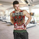 Australia Dragons Christmas Men Tank Top - Xmas Dragon Christmas Balls, Snowflake With Aboriginal Inspired Patterns Men Tank Top