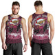 Queensland Maroons Christmas Men Tank Top - Custom Maroons Cane Toad Aboriginal Inspired Men Tank Top