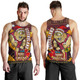 Cane Toads Christmas Men Tank Top - QLD Go Maroons Cane Toads Aboriginal Inspired With Snowflake Men Tank Top