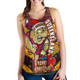 Cane Toads Christmas Women Racerback Tank - QLD Go Maroons Cane Toads Aboriginal Inspired With Snowflake