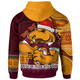 Brisbane Broncos Christmas Hoodie - Custom Brisbane Broncos Pride Since 1988 Aboriginal Inspired and Ugly Pattern Hoodie