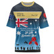 Gold Coast Titans Anzac Custom T-shirt - Keeping the Spirit Alive T-shirt