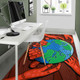 Australia Aboriginal Inspired Area Rug - Together we save the planet