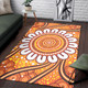 Australia Aboriginal Inspired Area Rug - Aboriginal Art Dot Painting