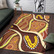 Australia Aboriginal Inspired Area Rug - Indigenous Art Aboriginal Inspired Dot Painting Style 5