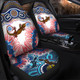 Australia Car Seat Cover - Aussie Gecko Aboriginal Inspired Patterns