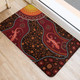 Australia Aboriginal Inspired Door Mat - Lizard Aboiginal Inspired Dot Painting Style Door Mat