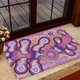 Australia Aboriginal Inspired Door Mat - Indigenous Art Aboriginal Inspired Dot Painting Style Door Mat