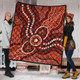 Australia Aboriginal Inspired Quilt - River Aboiginal Inspired Dot Painting Style