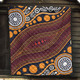 Australia Aboriginal Inspired Quilt - Indigenous Art Aboriginal Inspired Dot Painting Style 3