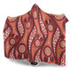 Australia Aboriginal Inspired Hooded Blanket - Indigenous Art Aboriginal Inspired Dot Painting Style 4