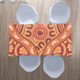 Australia Aboriginal Inspired Tablecloth - Indigenous Art Aboriginal Inspired Dot Painting Style 6