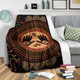 Australia Aboriginal Inspired Blanket - Concept Art Aboiginal Inspired Dot Painting Style