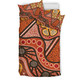 Australia Aboriginal Inspired Bedding Set -  Aboiginal Inspired Dot Painting Style