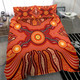 Australia Aboriginal Inspired Bedding Set - Indigenous Connection Aboiginal Inspired Dot Painting Style