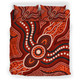 Australia Aboriginal Inspired Bedding Set - River Aboiginal Inspired Dot Painting Style