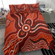 Australia Aboriginal Inspired Bedding Set - River Aboiginal Inspired Dot Painting Style