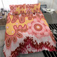 Australia Aboriginal Inspired Bedding Set - Aboriginal Inspired Pattern Dot Painting Style