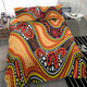 Australia Aboriginal Inspired Bedding Set - Indigenous Art Aboriginal Inspired Dot Painting Style 2