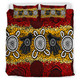 Australia Indigenous Bedding Set - Aboriginal inspired hand print artwork