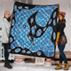 Australia Aboriginal Inspired Quilt - Aboriginal Art Vector Background With Fish Quilt