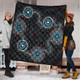 Australia Aboriginal Inspired Quilt - Indigenous Dot Art Background Quilt