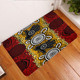 Australia Aboriginal Inspired Door Mat - Aboriginal hand print artwork