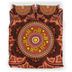 Australia Aboriginal Inspired Bedding Set - Aboriginal Connection Concept Artwork 05